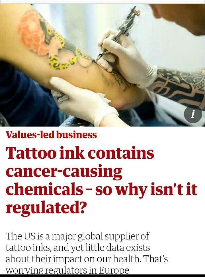 [BETTERCM] TATTOO INK ALLERGY อ่านบทความเกี่ยวกับหมึกที่ใช้สักจากการ์เ