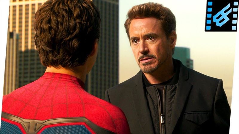 Tony Stark Takes Spider