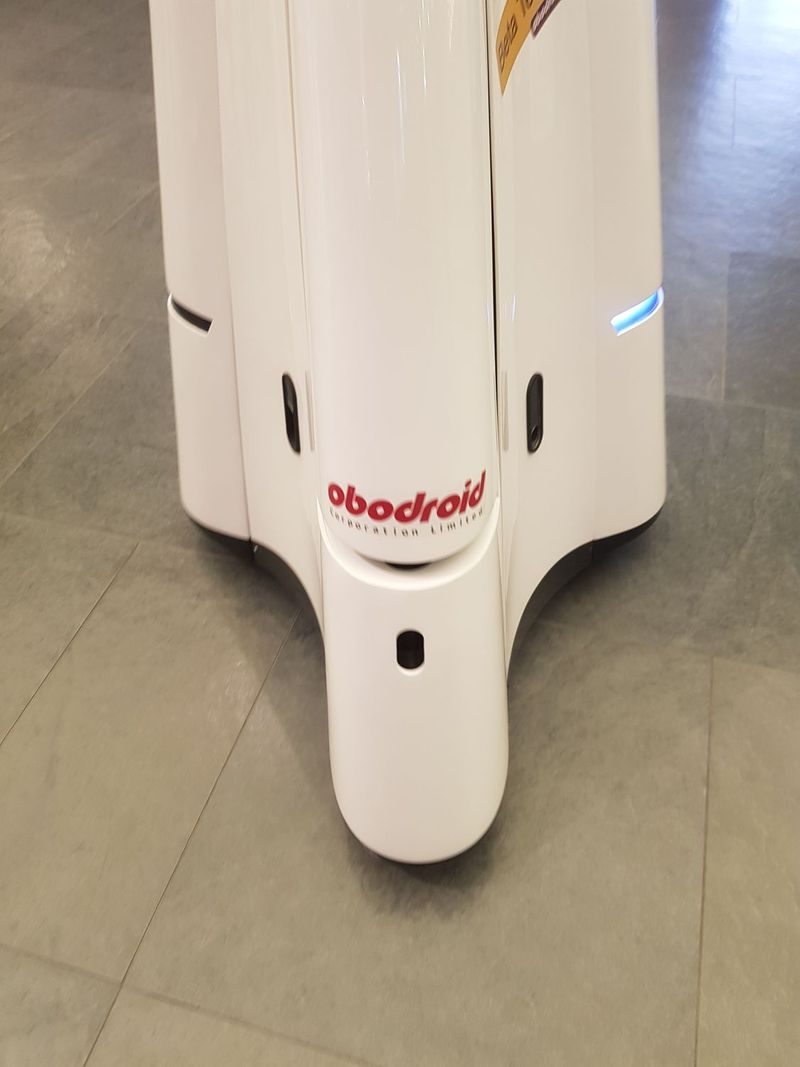 [The1%] 🤖Robot Obodroid รักษาความปลอดภัย ฝีมือคนไทยที่ตึก True Digital ...