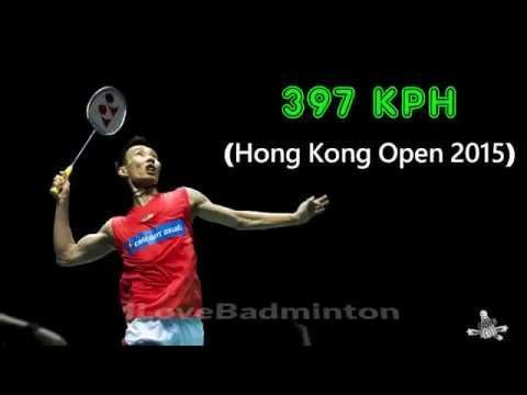 Top 5 LEE Chong Wei fastest smash badminton