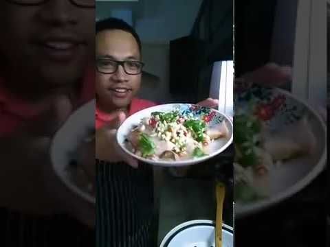 ครัวรังนกชวนทำปลาทับทิมนึ่งมะนาว