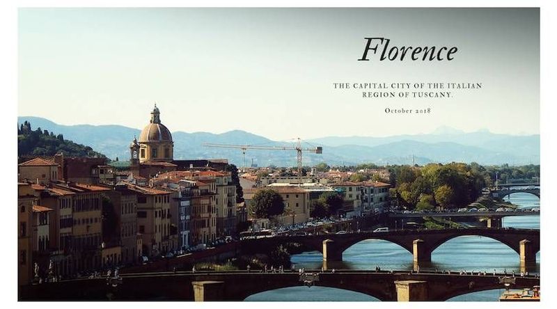 Travel And Diary] หลงเสน่ห์เมือง Firenze หรือ Florence, อิตาลี ฟลอเรนซ์  เป็นเมืองหลวงของแคว้นทัสคานีและมณฑลฟลอเรนซ์ในประเทศอิตาลี