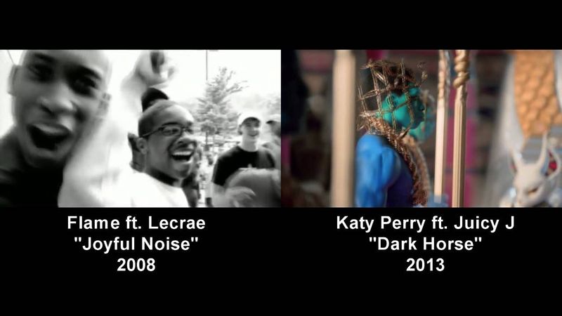 Flame “Joyful Noise” vs Katy Perry “Dark Horse” Mashup