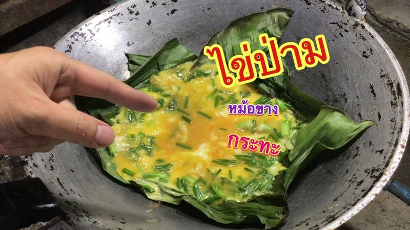 ไข่ป่ามหม้อขาง (กระทะ) | เอาหยังมากิ๋นแลง