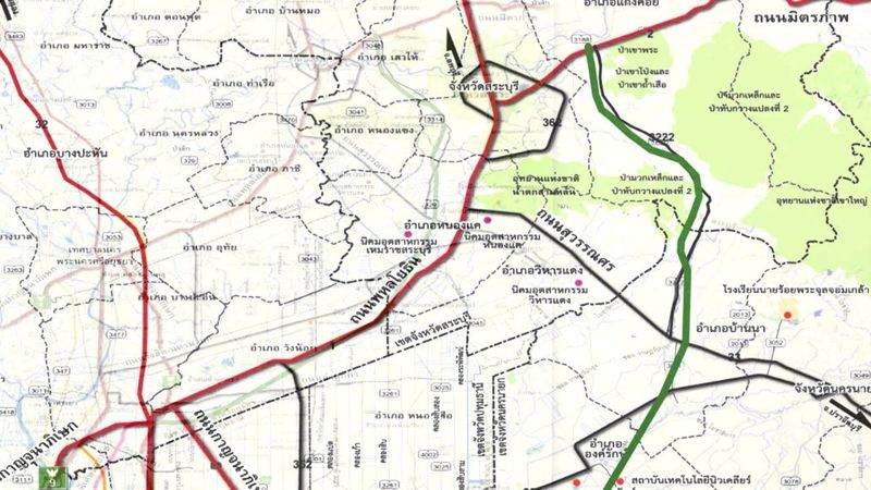 โครงการทางพิเศษสายฉลองรัช นครนายก สระบุรี