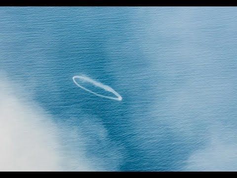 Volcano blows smoke rings - Stromboli in eruption Jan 2019