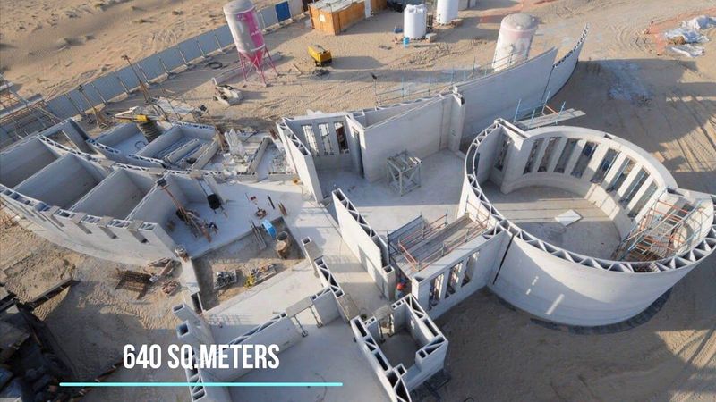 The biggest 3d printed building