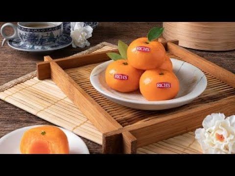ขนมเปี๊ยะลูกส้มมงคล ได้ทั้งส้ม ไข่แดง และถั่วกวน ต้อนรับตรุษจีน | ริช วิปปิ้งครีม