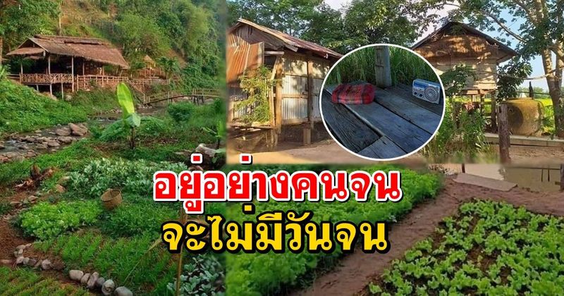 จงอยู่อย่างคนไม่มี