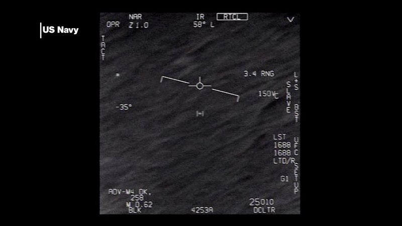 Pentagon declassifies leaked ‘UFO’ videos (VIDEO 3/3)