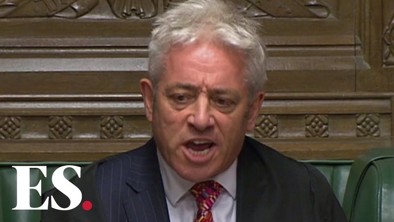 Order Order! John Bercow’s best bellows as Speaker of the House of Commons