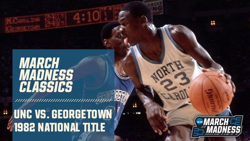 North Carolina vs. Georgetown: 1982 National Championship | FULL GAME