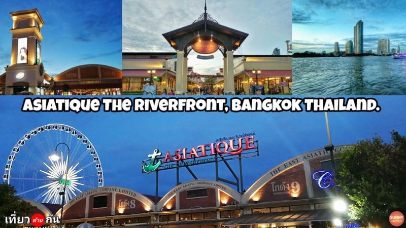 Bangkok​ ep.19 l เดินเล่นใน ”เอเชียทีค” ติดแม่น้ำเจ้าพระ​ยา l Asiatique The Riverfront, BKK