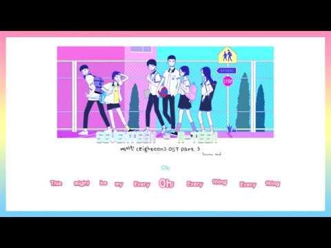[Karaoke/Thaisub] SEVENTEEN (세븐틴) - Eighteen (에이틴 (A-TEEN) OST Part. 3)