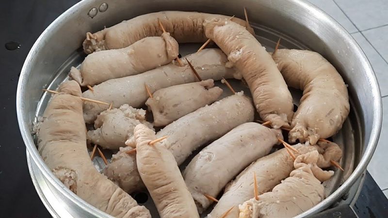 วิธีทำตือฮวนจุกบี้หรือไส้กรอกข้าวเหนียวแจกสูตรทำกินเองแบบง่ายๆไม่ต้องไปถึงเยาวราช#กินกับปู