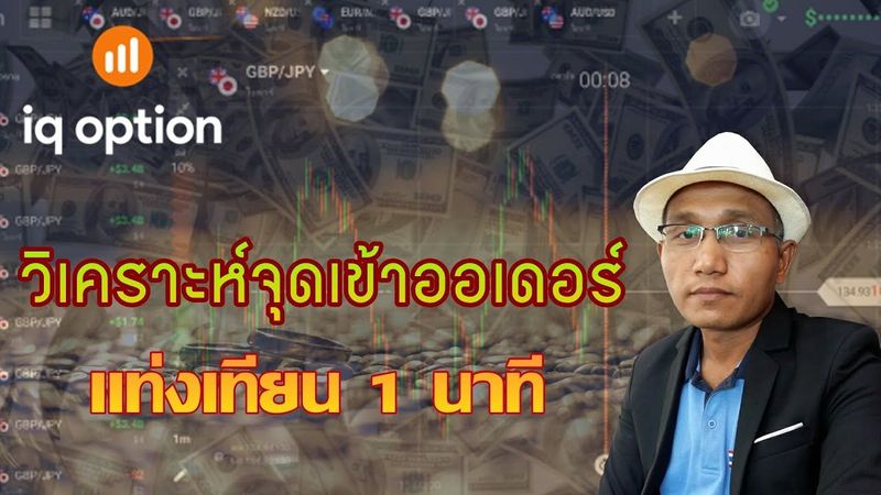 IQ option l วิเคราะห์จุดเข้าออเดอร์แท่งเทียน 1นาที