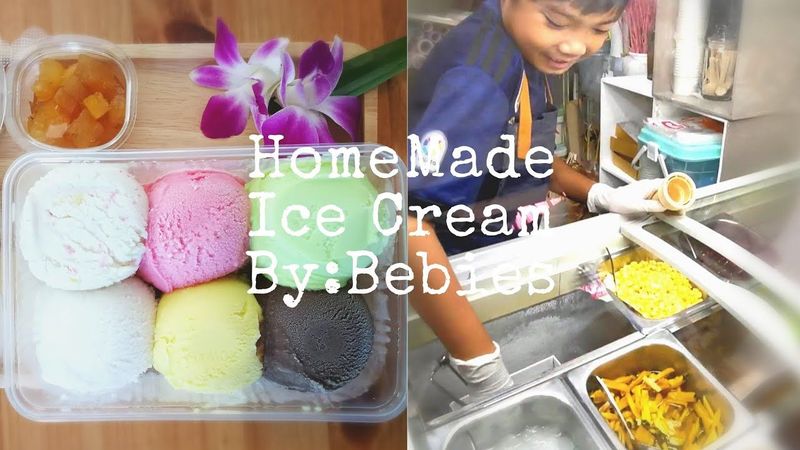 ชวนไปชิมไอศกรีม​โฮมเมด​ @ร้าน Home​ Made Ice​Cream​ ของเด็กน้อยวัย​ 10​ ปี...