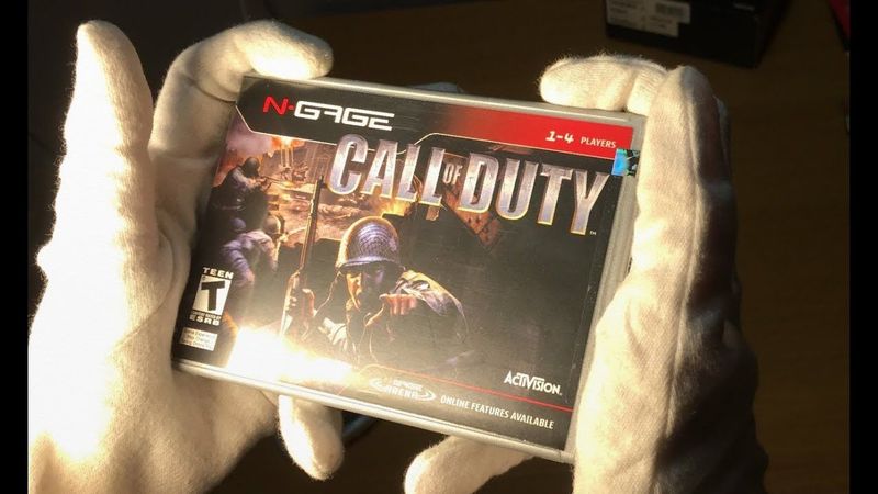 NOKIA N-GAGE CALL OF DUTY... (WORST EVER) Unboxing & Gameplay