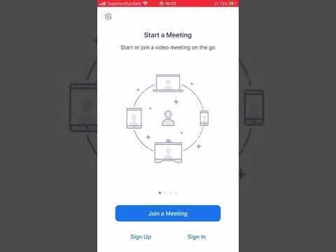 วิธีการเข้าใช้ห้อง Zoom Cloud meeting