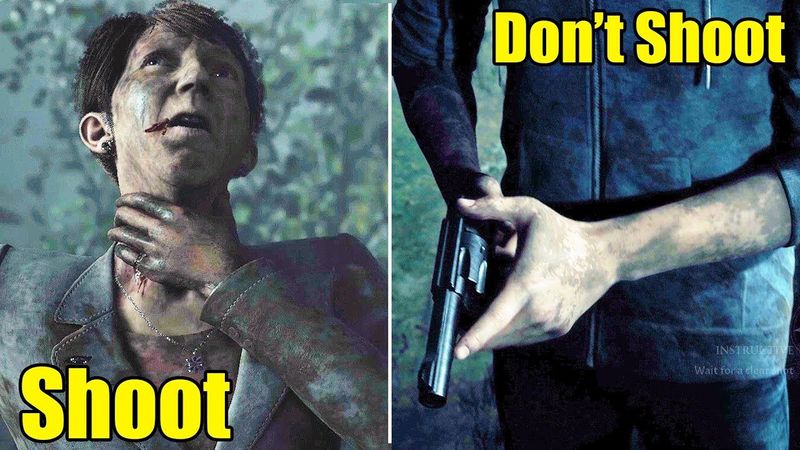 Andrew Shoots Angela VS Put the Gun Away -All Choices- LITTLE HOPE (The Dark Pictures Anthology)