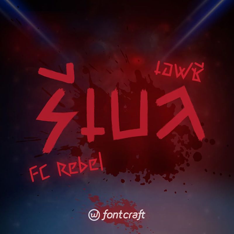 เอฟซี รีเบล (FC Rebel) - ฟอนต์.คอม