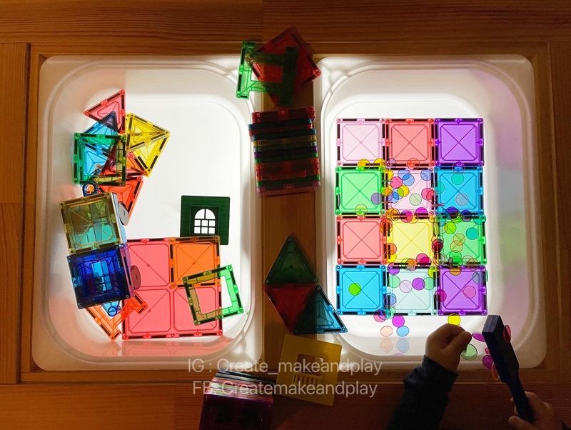 [Createmakeandplay] 💡💜💙💚💛🧡 ️Light Table 💡💜💙💚💛🧡 ️Light Table เป็นหนึ่งใน ...