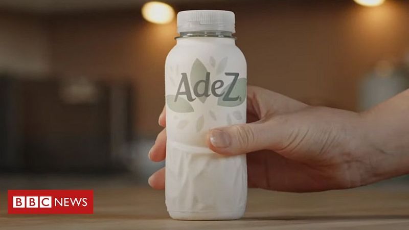 Coca-Cola company trials first paper bottle