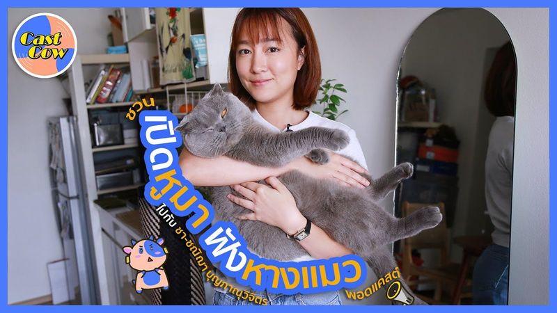 ชวน ‘เปิดหูมา ฟังหางแมว!’ พอดแคสต์ชื่อแปลกจากคนคุ้นหน้า ‘ชา - ชณิฌา บุญภาณุวิจิตร’