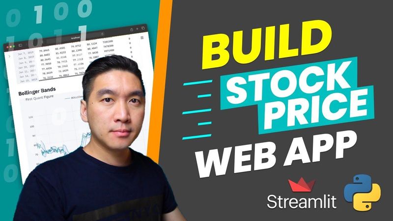 [Data Professor] How to build a Stock price web app in Python ...