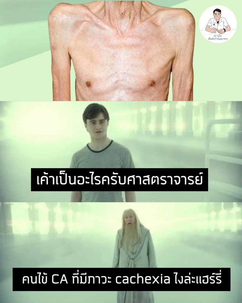 [ฟาฮัดเป็นนักกำหนดอาหาร] อีกหนึ่งปัญหาที่ทำให้คนไข้มะเร็งไปต่อไม่ได้คือ ...