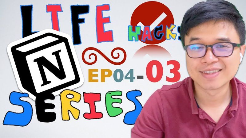 EP 04 - 03 Notion - Use case:Class Homepage | Life Hacks Series: การทำหน้าเว็บประจำรายวิชาอย่างง่าย