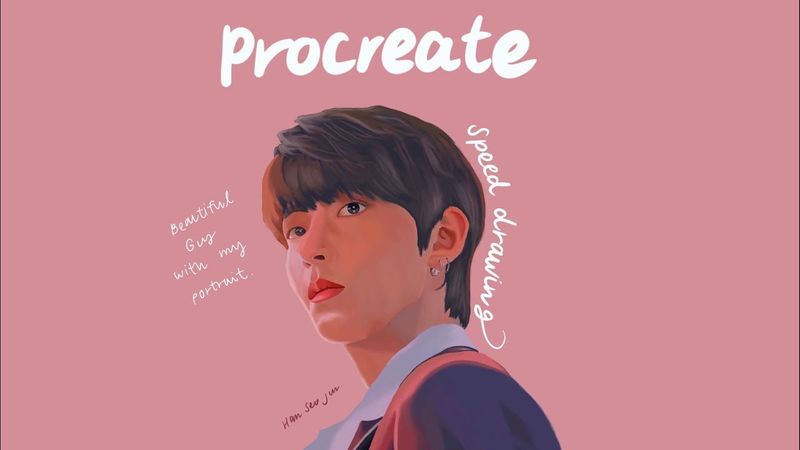 วาดภาพ portrait speed drawing - procreate : Hun Seo jun(Hwang In yeop)