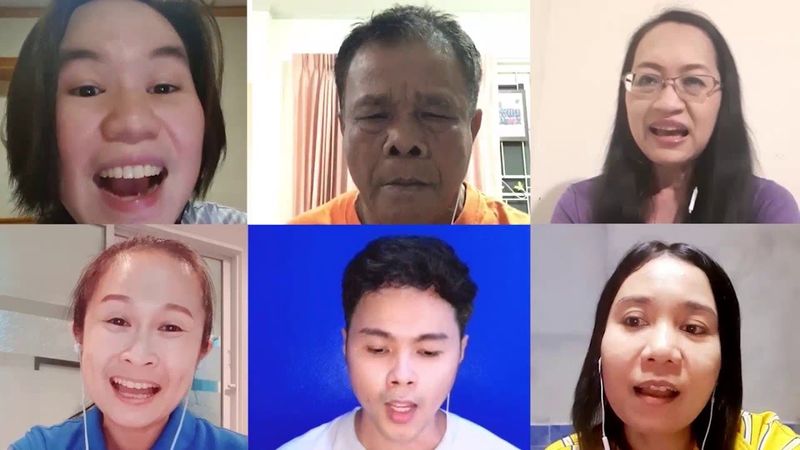 เพลง ครั้นเรียกชื่อที่เมืองเกษมสุข (BFC Social distancing Choir)