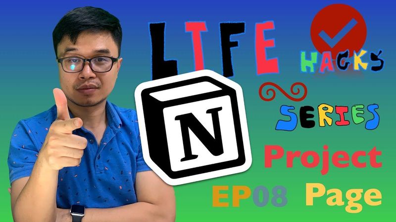EP08 Notion Projects page | Life Hacks Series: (ทำหน้า Project ให้ ‘ปังปุริเย่’ เขาทำกันอย่างไร?)