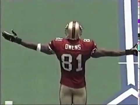 Terrell Owens Celebrates on Dallas Star and Gets HIT