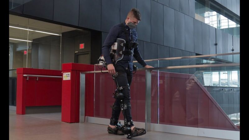 Walking with Robotic Exoskeleton