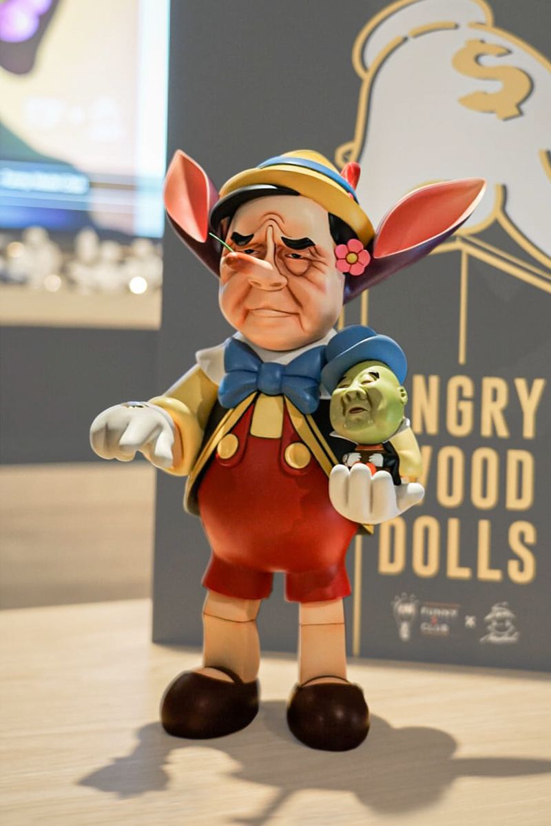 [Art of] Angry Wood Doll & Sleeping Cricket by FMC - Funny Model Club ...