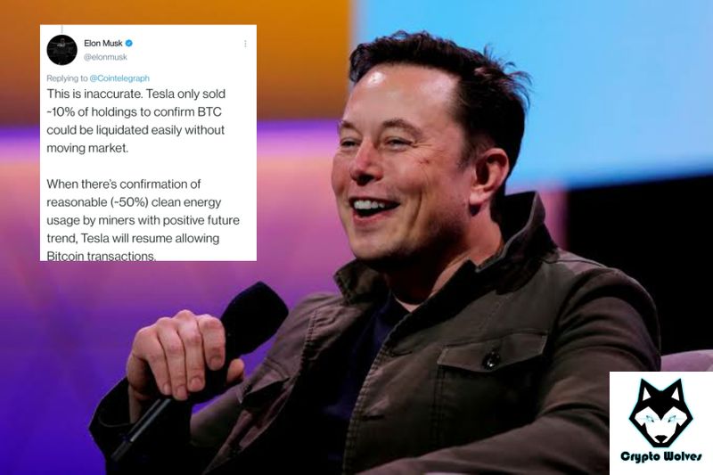 [Crypto Wolves] 📣 Tesla ได้ขาย Bitcoin เพียง 10% เพื่อทดสอบระบบตามที่ ...