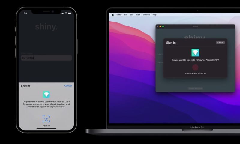 Appleforward] ไม่ต้องจำอีกต่อไป! Apple เตรียมโละพาสเวิร์ดทิ้ง  แทนที่ด้วยการเข้าใช้งานผ่าน Face Id/Touch Id ในงาน Wwdc21  ที่ผ่านมามีอยู่เซสชั่นหนึ่งที่เป็นการสาธิตระบบ Passkeys ที่ Apple  กำลังพัฒนาเพื่อมาแทนที่พาสเว