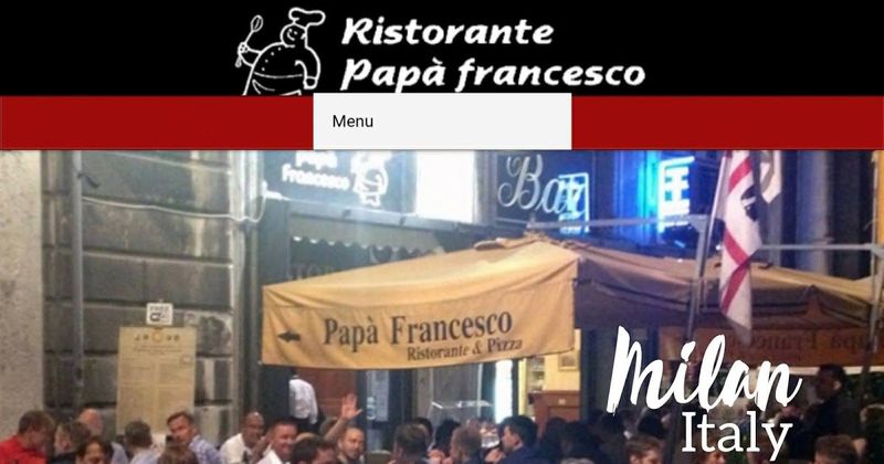 Ristorante Papà Francesco ร้านอาหารอิตาเลี่ยนที่มี Papa มายืนทำให้กิน