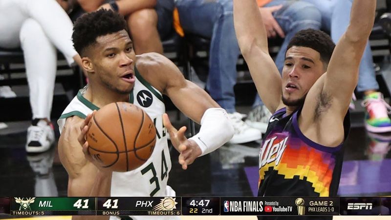 Phoenix Suns vs Milwaukee Bucks Full GAME 2 Highlights | 2021 NBA Finals