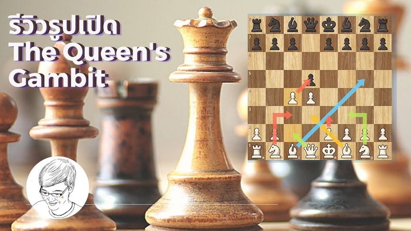 รีวิวรูปเปิด The Queen’s Gambit (เรียนหมากรุกกับ ChorKim)