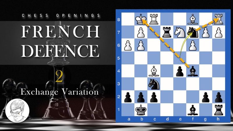 รูปเปิดหมาก : French Defense Exchange Variation [เรียนหมากรุกสากลกับ ChorKim]