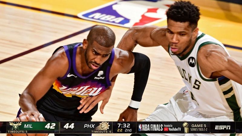 Phoenix Suns vs Milwaukee Bucks Full GAME 5 Highlights | 2021 NBA Finals