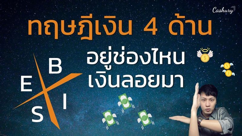 เงิน 4 ด้าน แนวคิดจากพ่อรวยสอนลูก | รู้เท่าธัน EP.32