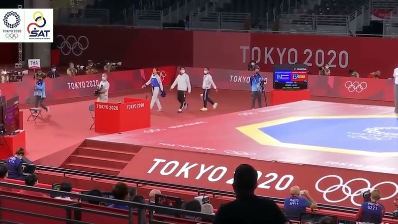 F-49KG FINAL PANIPAK WONGPATTANAKIT (THAILAND VS ADRIANA CEREZO IGLESIAS (SPAIN) TOKYO OLYMPIC 2020