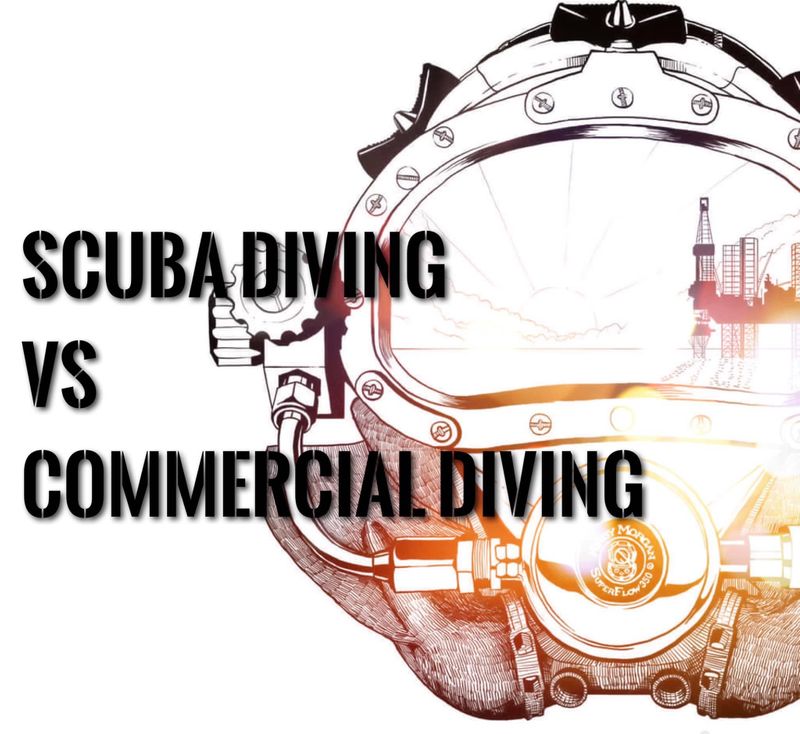 [EDMUNDIVE] Scuba diving VS Commercial diving วันนี้ขอเป็นงานเป็นการ