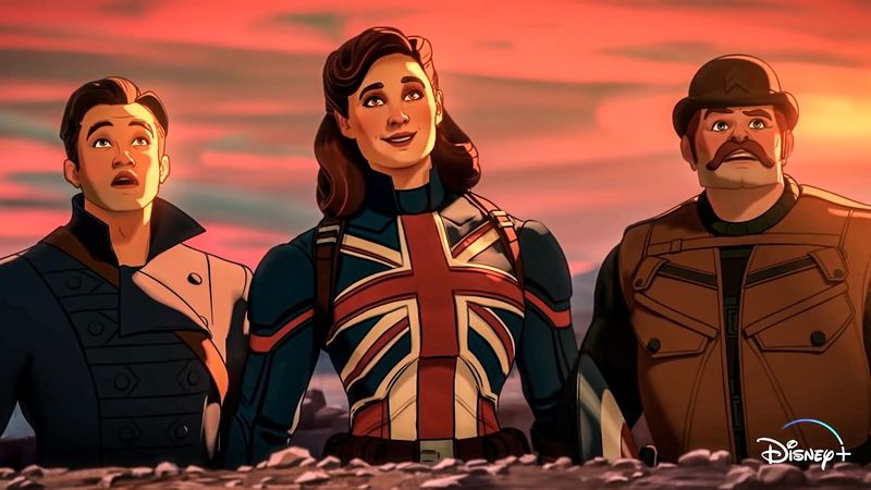 Marvel Man] Marvel เผยคลิปแรกจากซีรี่ย์ What If..? บน Disney+ โดยมี Bucky  Barnes ของ Sebastian Stan และ Captain Carter ของ Hayley Atwell Marvel  Studios ได้ปล่อยคลิปใหม่จากซีรี่ย์ What If..? บน Disney+ ที่โชว์ Cap