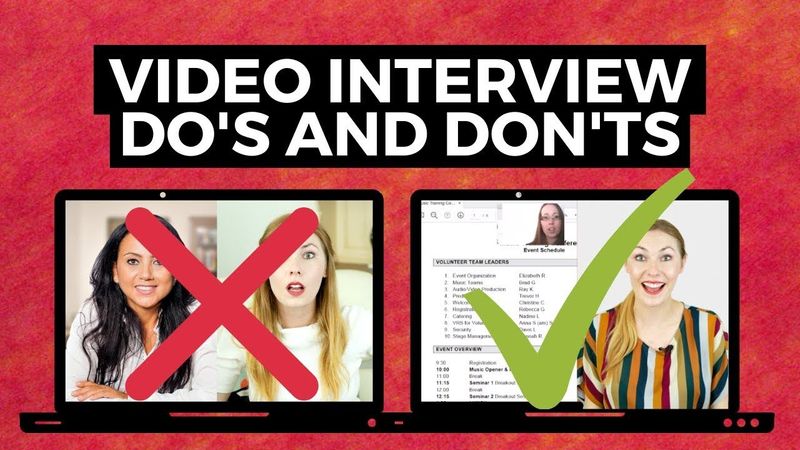 Video Interview TIPS - How to Stand Out in Video Interview for Jobs!