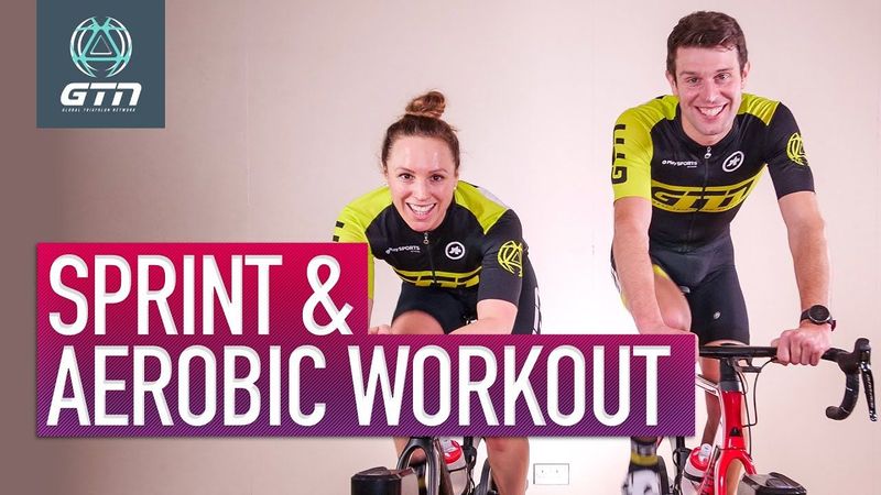 Sprint & Aerobic Interval Workout | 20 Minute Indoor Bike Session